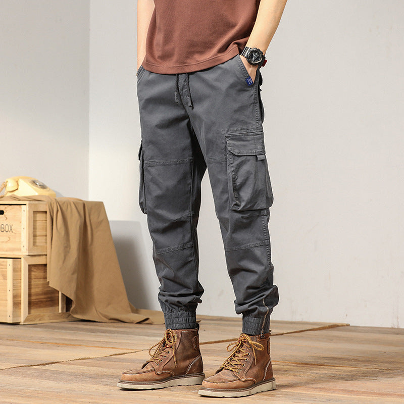 Herrenhose Urban Style Vieltaschig Elastisch