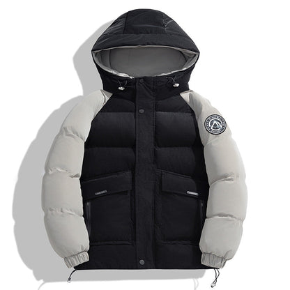 Herren Outdoorjacke Isoliert Wasserdicht Funktionell