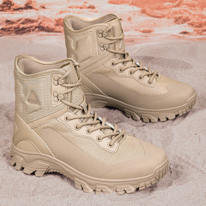 Herren Wanderstiefel atmungsaktiv rutschfest Outdoor Schuhe