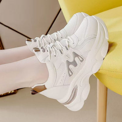 Damen Sneaker bequem elastisch mit dämpfender Sohle