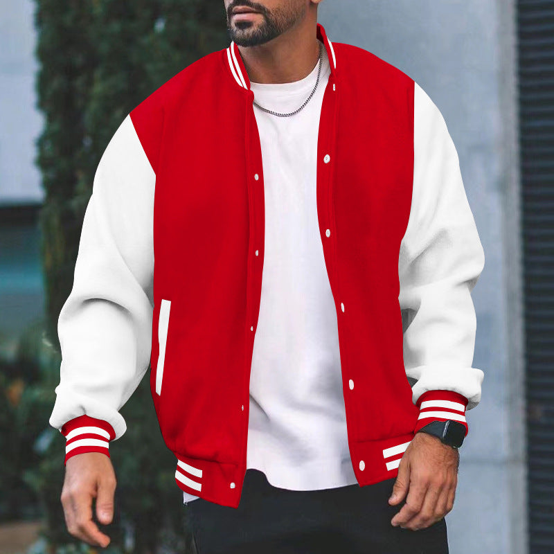 Herren Sportjacke Casual College Style - BerlinGlamour