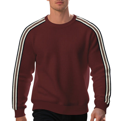 Herren Sweatshirt mit Streifen Modern Casual