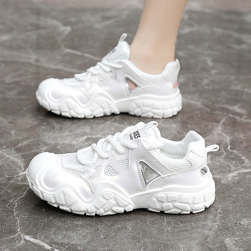 Damen Sneaker Sportlich Reflektierend mit Dämpfung