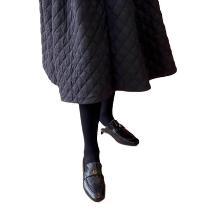 Damen Mokassins Bequem Fleece Innenausstattung Warm