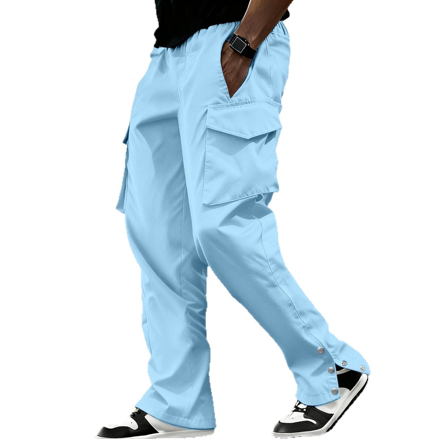 Herren Cargo-Hose Mit Vielen Taschen Verstellbar