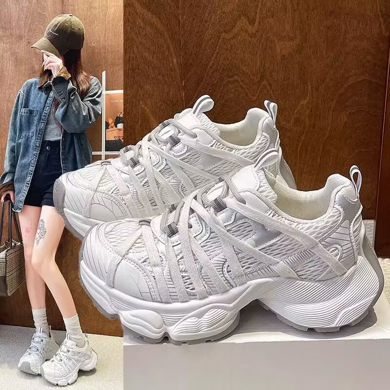 Damen Sneaker Sportlich Leicht Flexibel Laufschuhe - BerlinGlamour