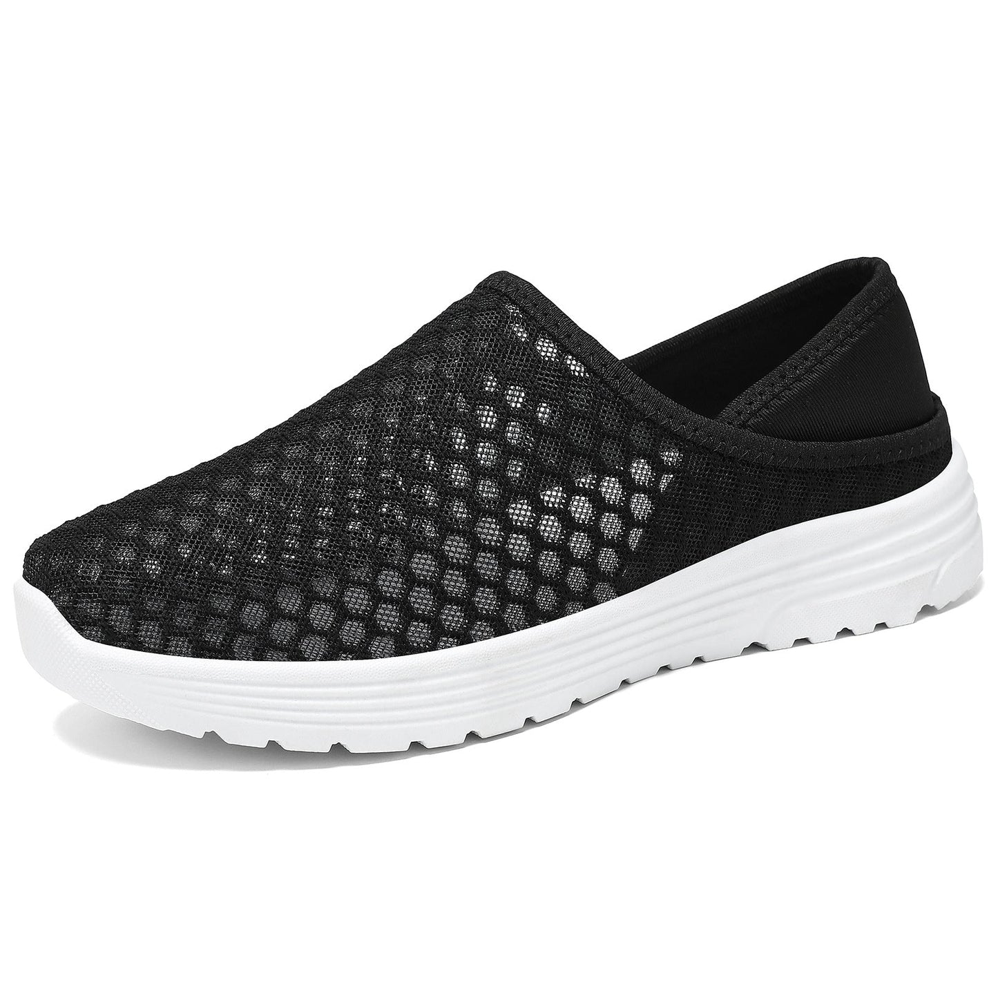 Damen Sneaker Atmungsaktiv Slip-On Bequem Flexibel