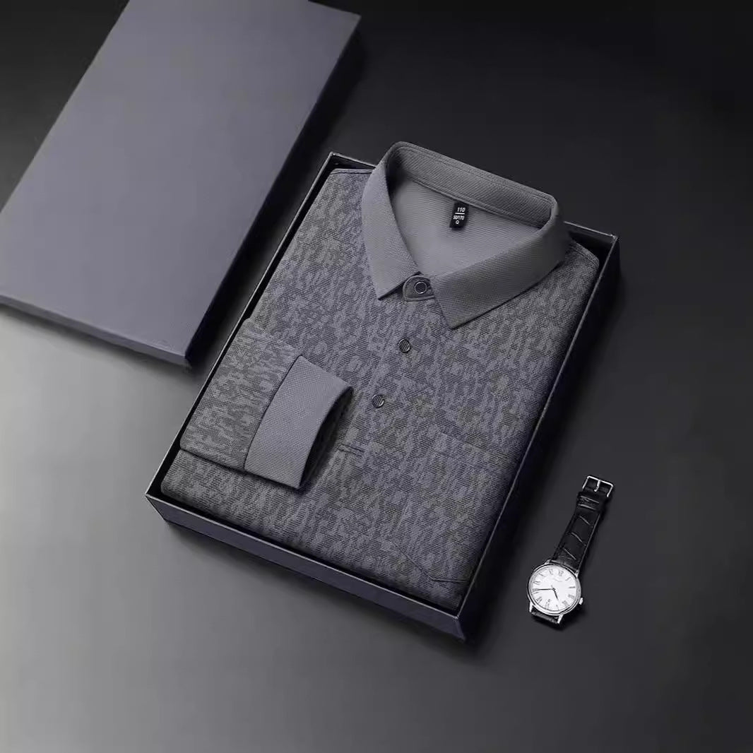 Herren Poloshirt Grafik Atmungsaktiv Modern