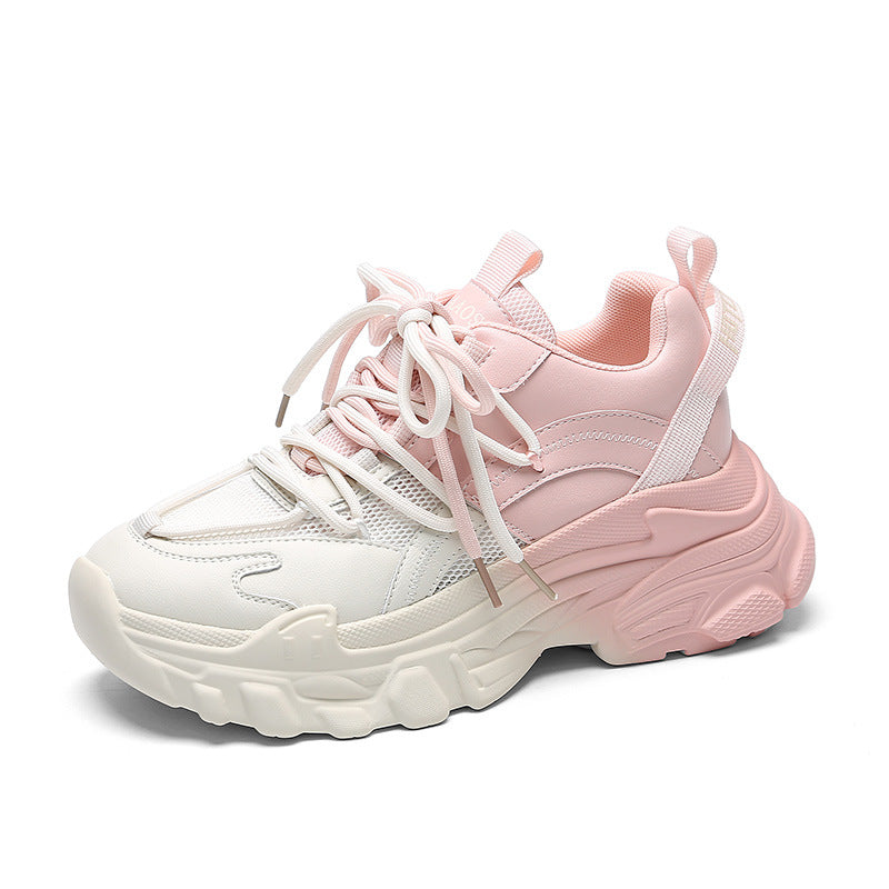Damen Sport-Sneaker Chunky atmungsaktiv elastisch