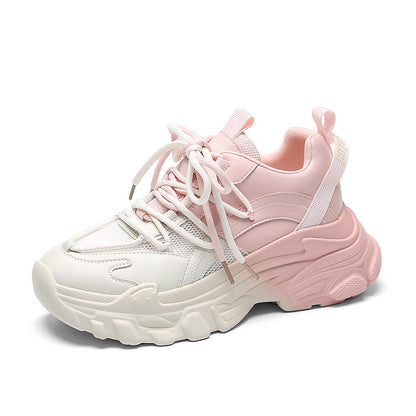 Damen Sport-Sneaker Chunky atmungsaktiv elastisch