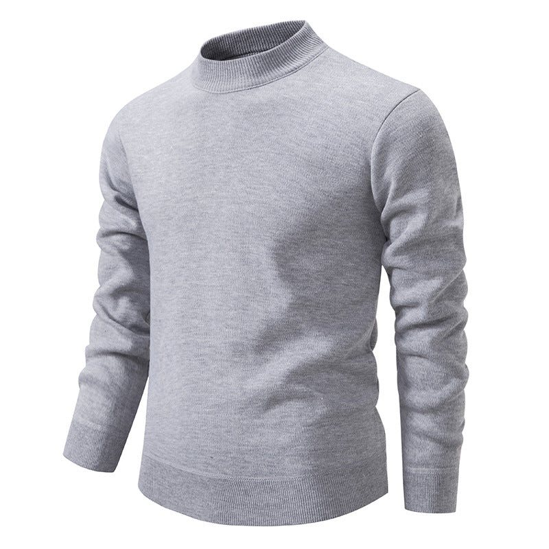 Herren Strickpullover Modern Stehkragen Hochwertig