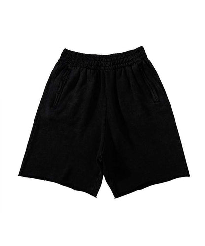 Herren Shorts Sportlich Atmungsaktiv mit Reißverschlusstaschen