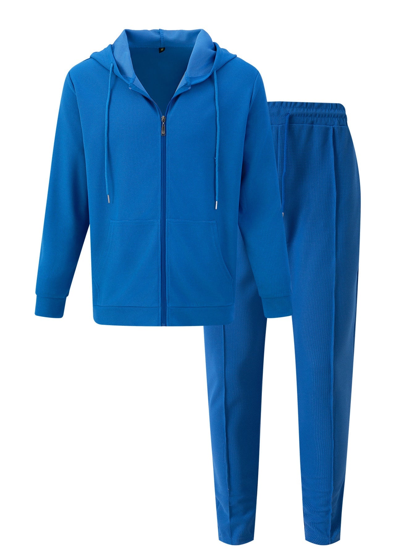 Herren Sportset Kapuze Reißverschluss Freizeitjacke Modern