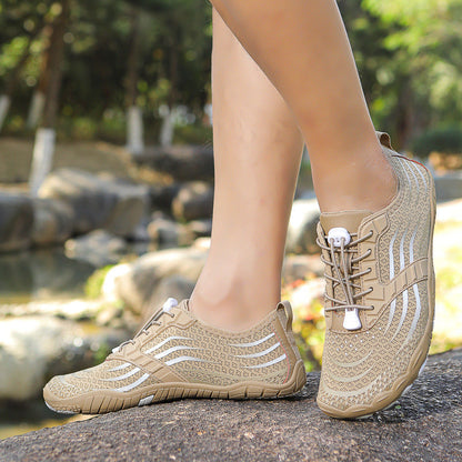 Damen Wasserschuhe Atmungsaktiv Flexibel Rutschfest