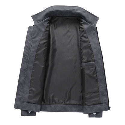 Herren Oversized Jacke Lässig Mit Taschen Großes Design