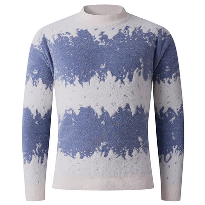 Herren Pullover Strukturfarbe Trendig Modern