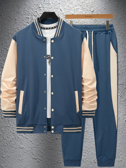 Herren Freizeit-Set Modern mit Bomberjacke und Jogginghose