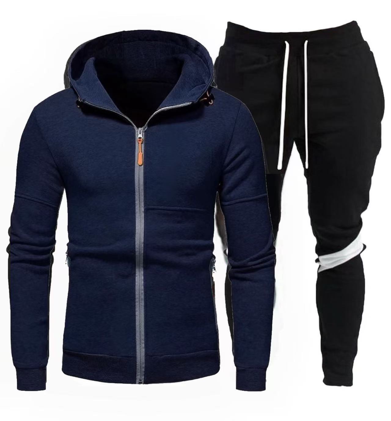 Herren Sportjacke Kapuzenjacke Jogginganzug Mit Reißverschluss