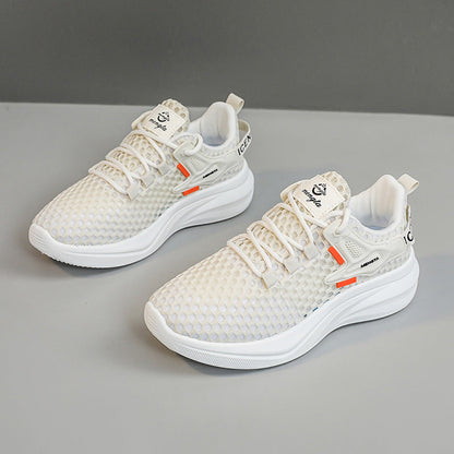 Damen Sneaker Atmungsaktiv Laufschuhe mit Rutschfestem Gummi