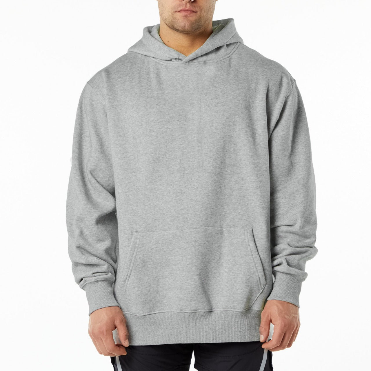 Herren Kapuzenpullover Elegante Kängurutasche Modern - BerlinGlamour