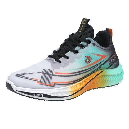 Damen Laufschuhe Atmungsaktiv Leicht mit Weichem Dämpfer