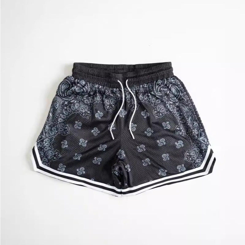Herren Sportshorts mit Druck Trendig Sommer Shorts - BerlinGlamour