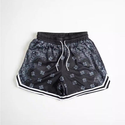 Herren Sportshorts mit Druck Trendig Sommer Shorts - BerlinGlamour