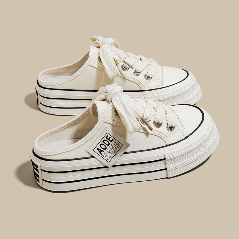 Damen Sneaker Plateau Hoch Komfortabel Modisch - BerlinGlamour