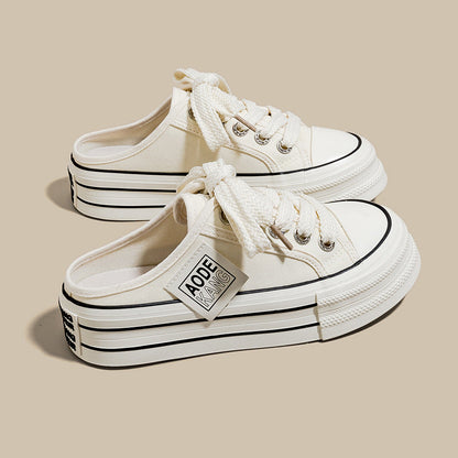 Damen Sneaker Plateau Hoch Komfortabel Modisch - BerlinGlamour