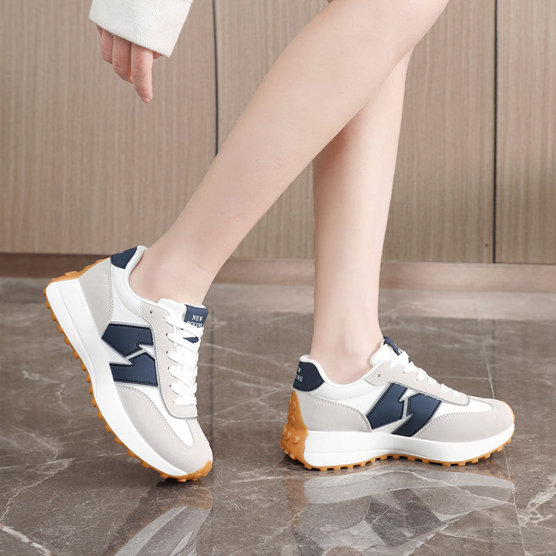 Damen Sneaker Sport Bequem Laufschuhe Mit Dämpfung