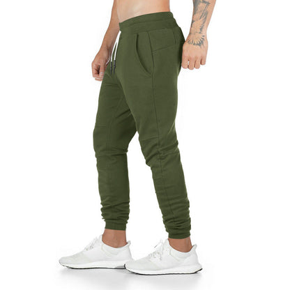 Herren Sweatpants Slim Fit Bügelfalte mit elastischem Bund