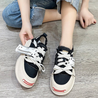 Damen Sneaker Trendig Rutschfest Weiße Sport Schuhe