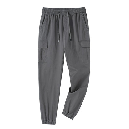 Herren Hose Bequem Utility Style elastisch