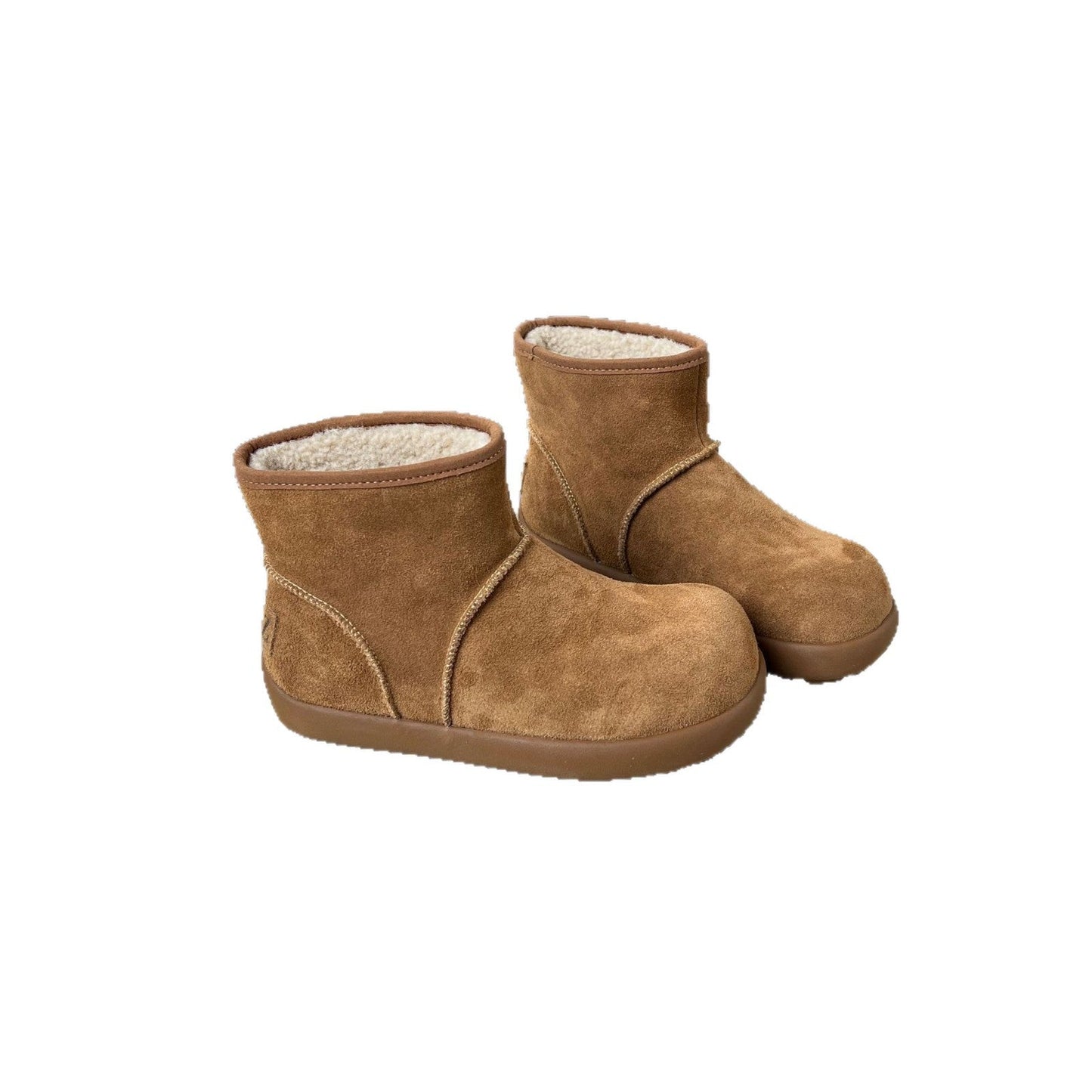 Damen Winterstiefel Warm Wildleder Innenfutter Frauenstiefel