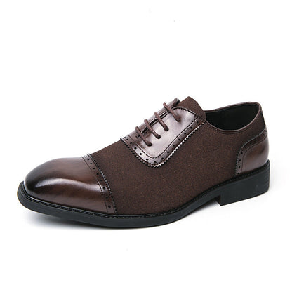 Damen Schnürschuhe Elegante Leder Schuhe Klassisch