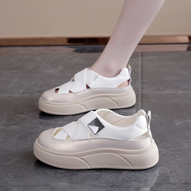 Damen Sneaker Sportschuhe Mit Kreuzband Design