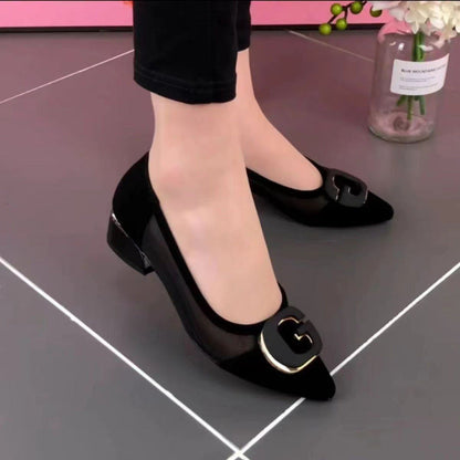 Damen Pumps Hochhackig Transparent mit Dekor
