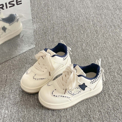 Damen Sneaker Chunky Bequem Komfortabel Weite Passform