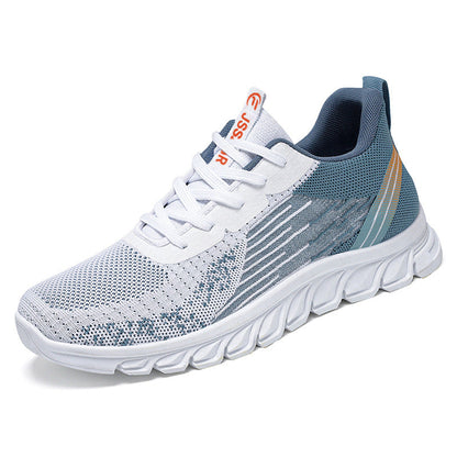 Damen Laufschuhe Leicht Atmungsaktiv mit Strickobermaterial