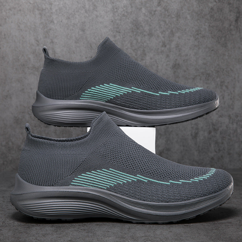 Damen Laufschuhe Komfort Slip-On Laufschuhe Leicht Mesh