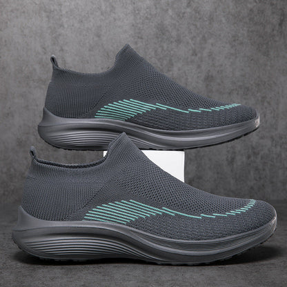 Damen Laufschuhe Komfort Slip-On Laufschuhe Leicht Mesh