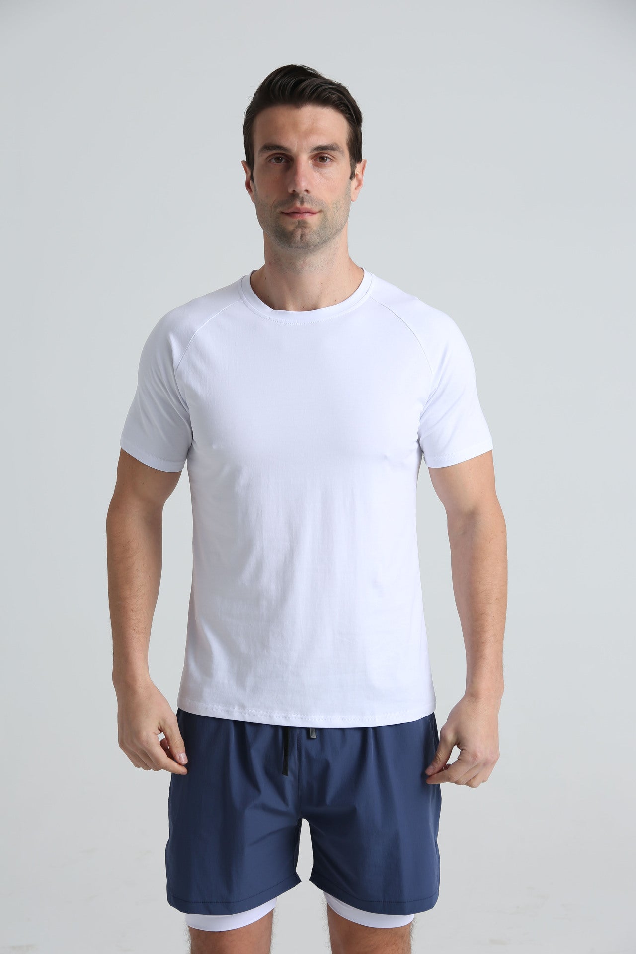 Leichtes Funktionsshirt Herren Elastisch Sportlich