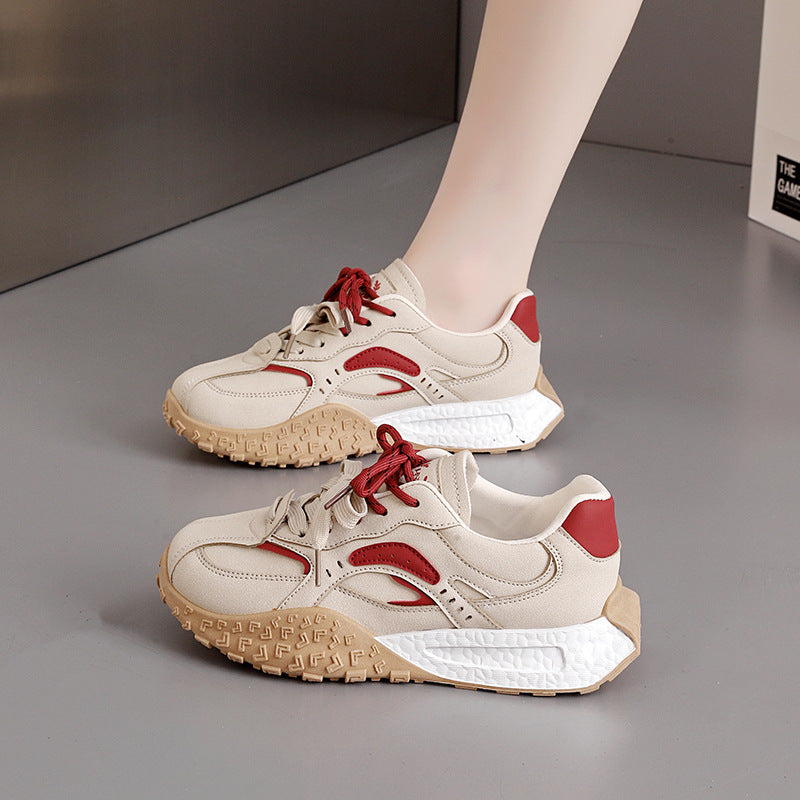 Damen Sneakers Sportlich Bequem Laufschuhe mit Dämpfung