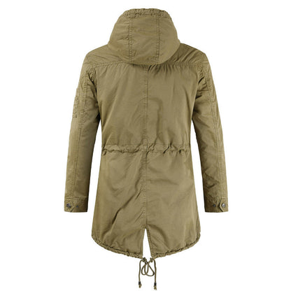 Herren Funktionsjacke Wasserdicht mit Reißverschluss und Verstellbare Kapuze