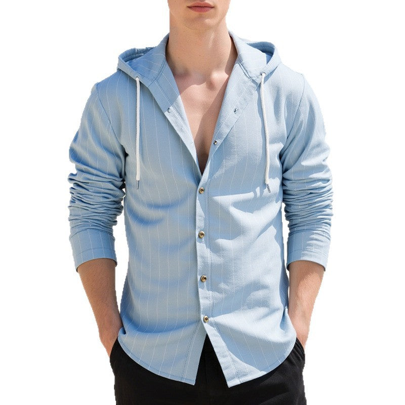 Herren Kapuzenpullover Modern Streifen Design
