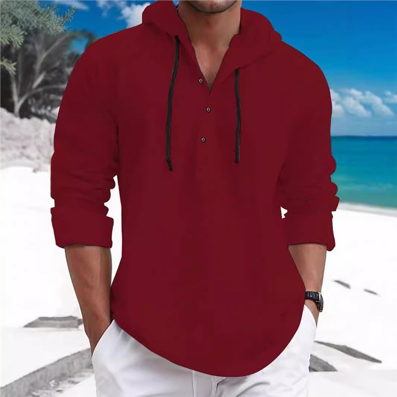 Herren Kapuzenpullover Sportlich Freizeit Modern