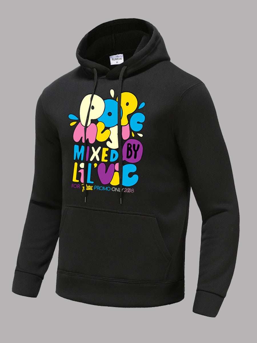 Herren Hoodie Grafik Design Berlin Style