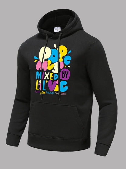 Herren Hoodie Grafik Design Berlin Style