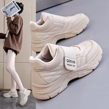 Damen Sneaker Modisch Rutschfest Mit Klettverschluss - BerlinGlamour