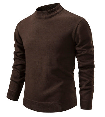 Herren Strickpullover Modern Stehkragen Hochwertig